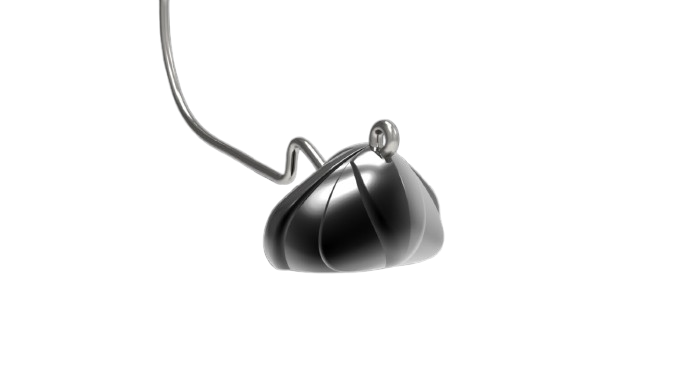 Anzuelos AGR Shaky Head Matte Black 3/0