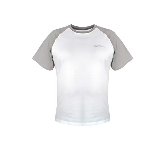 T-shirt Shimano Weiß Kurzärmelig