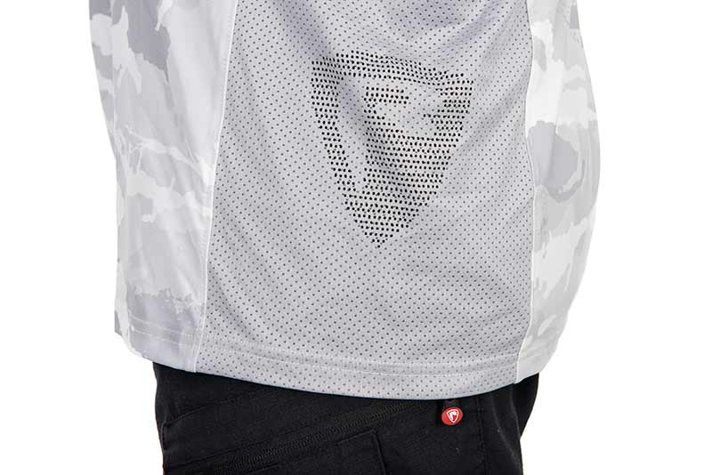 Technisches T-Shirt mit UV-Kapuze Fox Rage Helles Tarnmuster