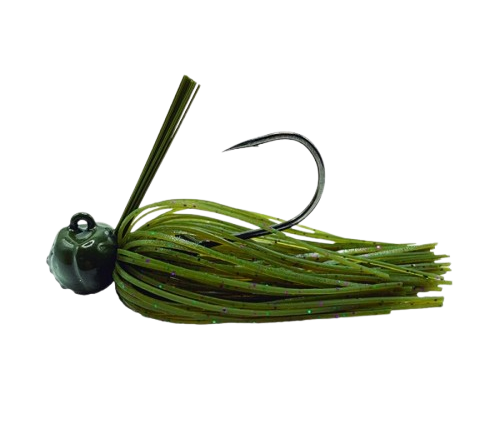 Football Jig AGR 14 g Green Pumpkin Candy