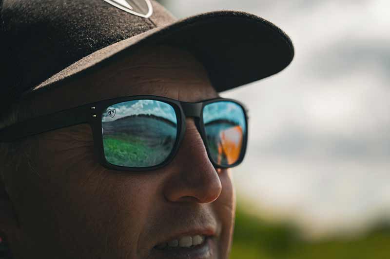 Brillen polarisierende Sonnenbrille Fox Rage Schwarz/Braun