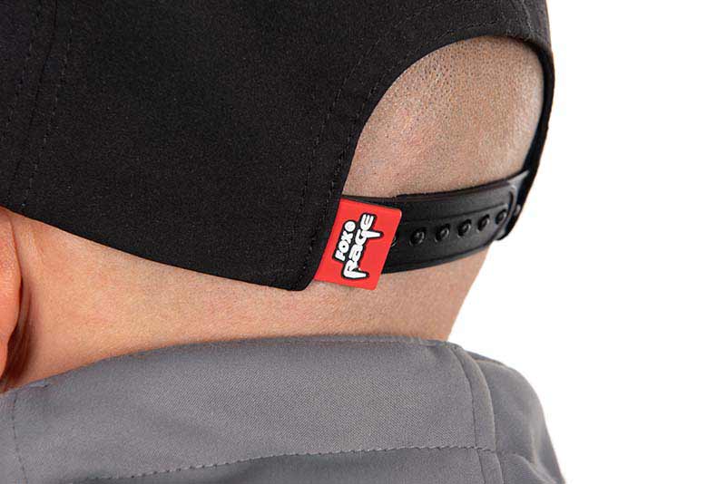 Gorra Fox Rage Schild Flach Peak Schwarz