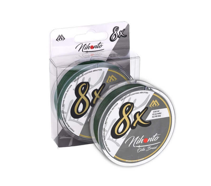 Hilo Trenzado Mikado Nihonto 8X Verde 150 m