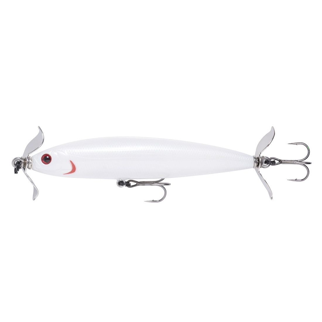 Jerkbait Hart Double Wisher 100 mm Perlweiß