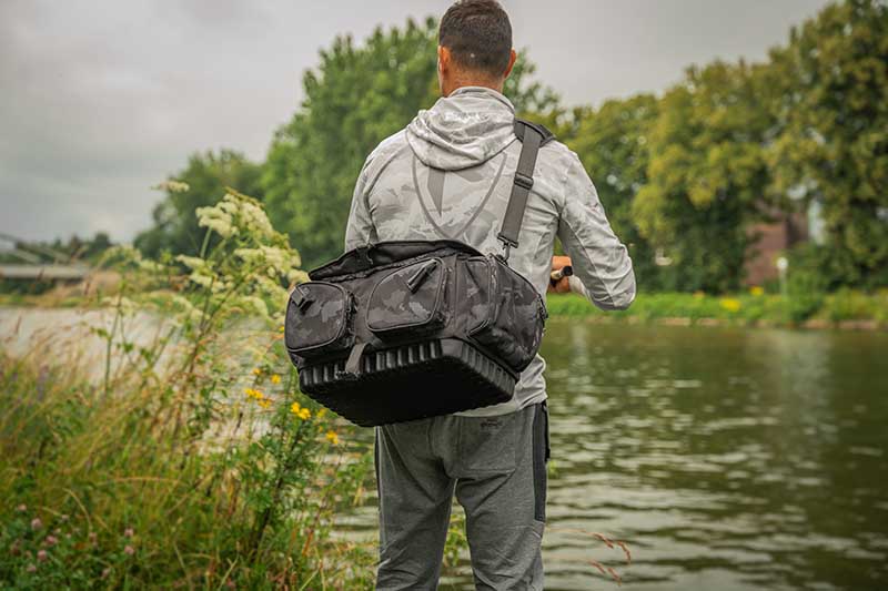 Rucksack mit Boxen Fox Rage Voyager Tarnfarben Groß