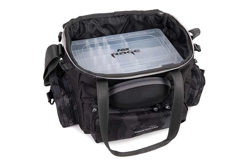 Rucksack mit Boxen Fox Rage Voyager Tarnfarbe Medium