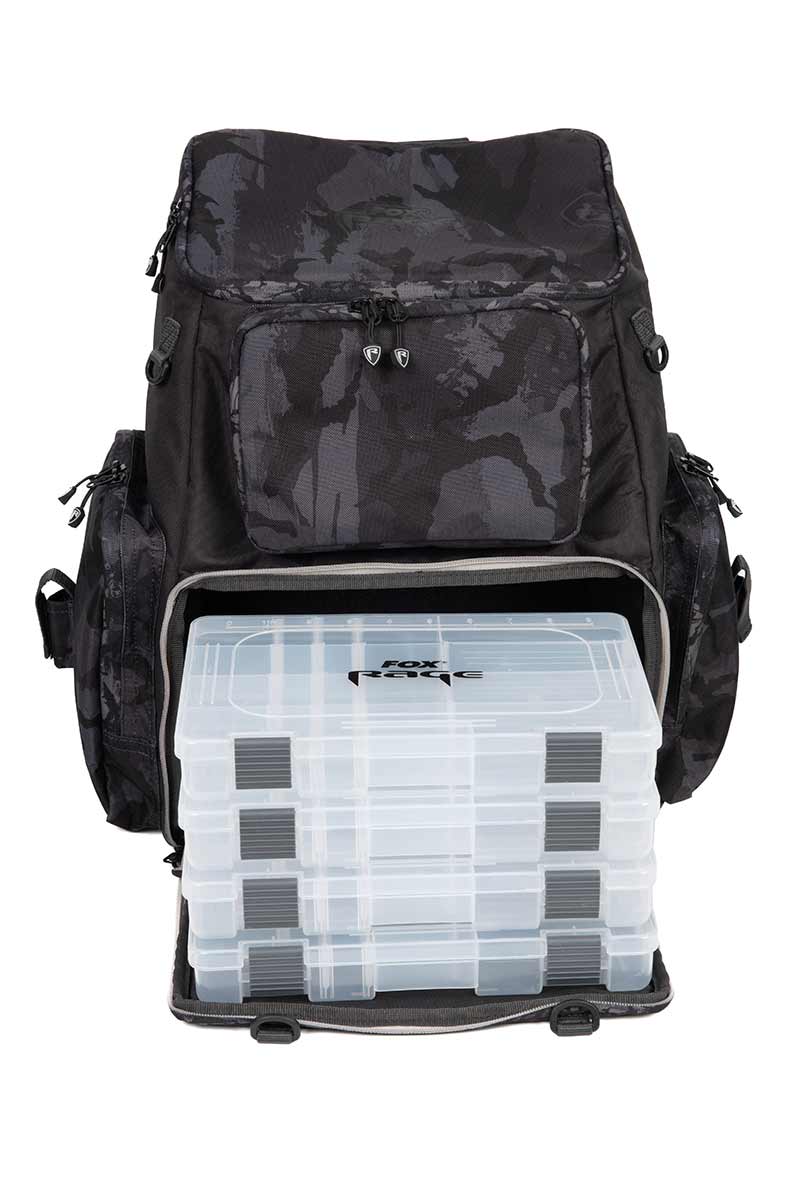 Rucksack mit Boxen Fox Rage Voyager