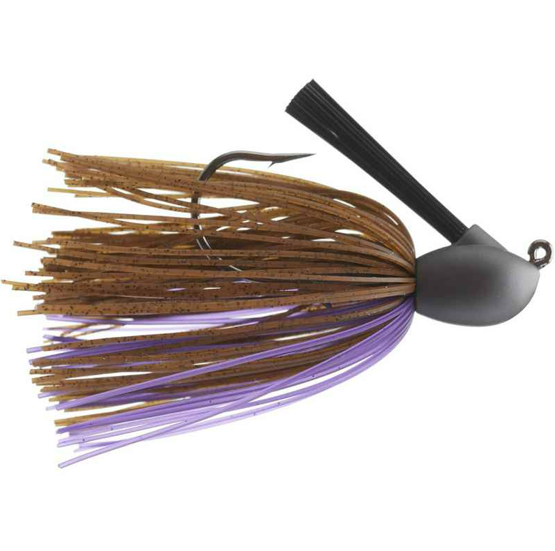 Gummi Jig Keitech Modell 1 - 14g Braun Lila