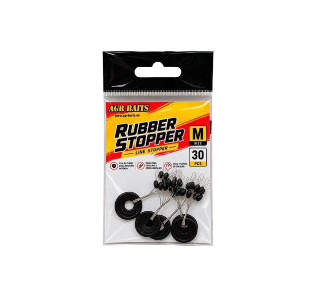 Gummi Stopper AGR M Schwarz