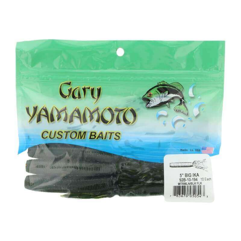 Vinilo Yamamoto Big Ika 5- 127 mm Watermelon Black Flake