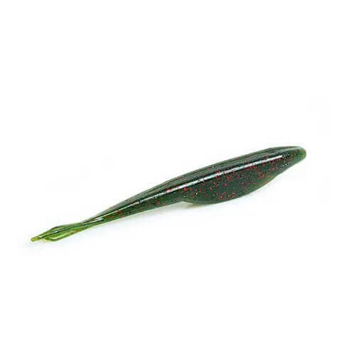Gummifisch Yamamoto D-Shad 5" - 127 mm Watermelon W/Schwarz Rot Flake