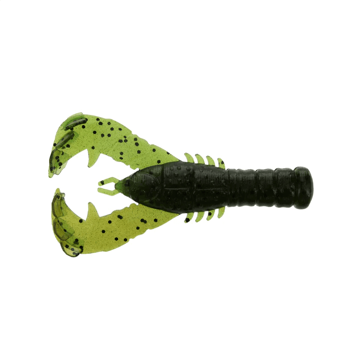 Gummifisch Yamamoto Yama Craw 3" - 76 mm Grüner Kürbis Watermelon Laminiert