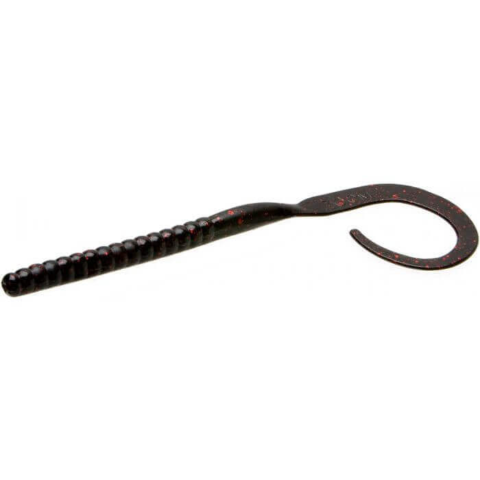 Gummifisch Zoom Alt Monster 260 mm Schwarz Rot