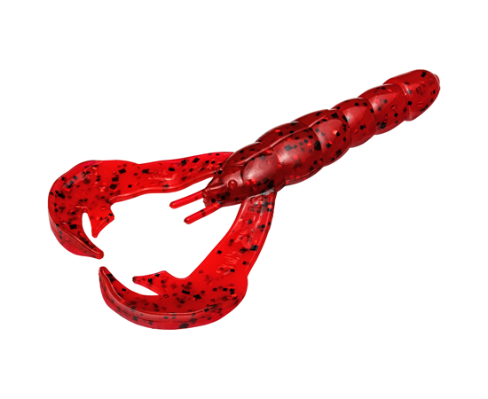 Gummifisch Strike King Craw 101 mm Delta Red