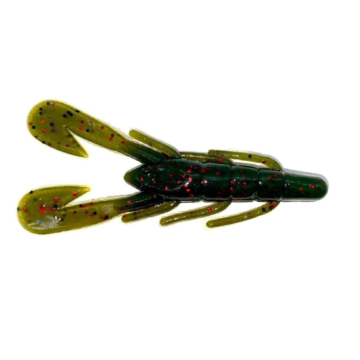Gummifisch Zoom Ultra Vibe Speed Craw 90 mm Avocado