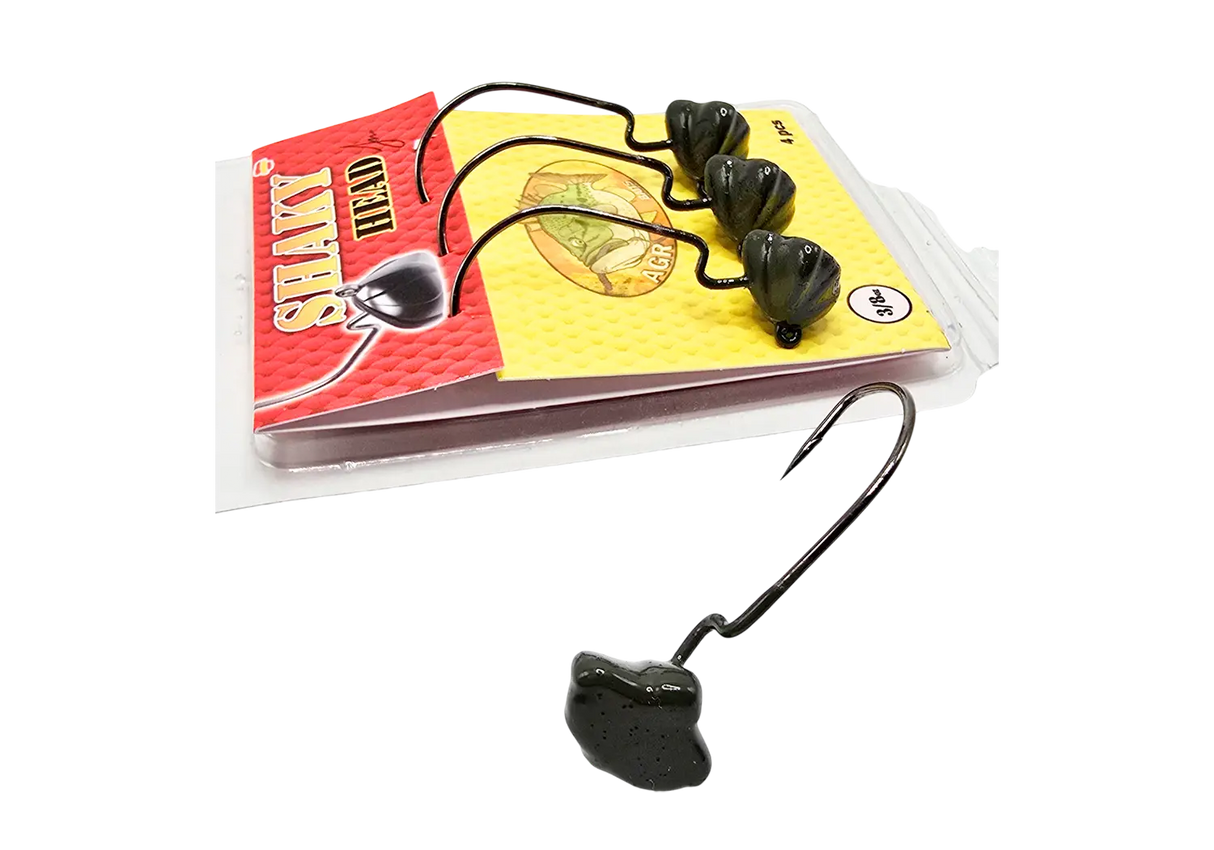 Anzuelos AGR Shaky Head Verde - Tienda Bass