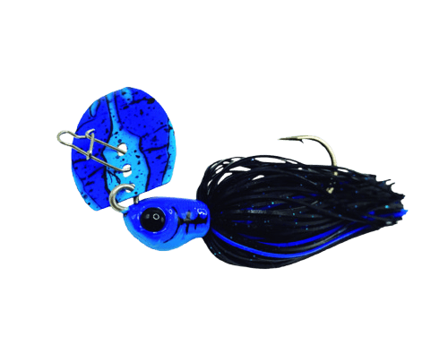 Chatterbait AGR Goliat 14g Black Blue Craw - Tienda Bass