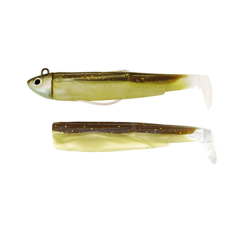Combo Black Minnow Nº3 120 Search 18 g Spearkling Brown - Tienda Bass