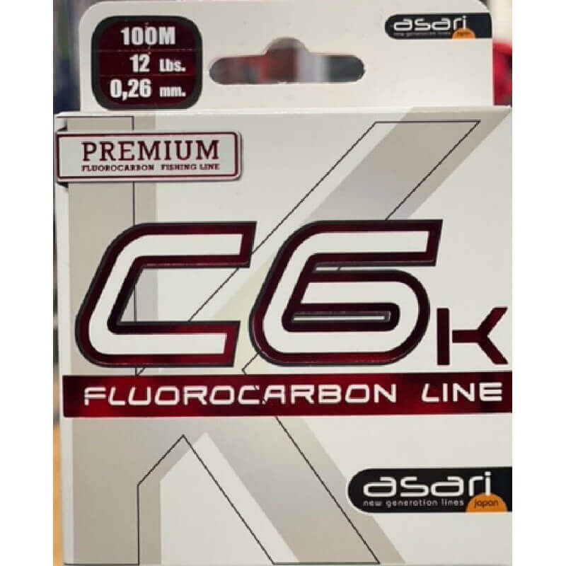 Fluorocarbono Asari C6K 100 m - Tienda Bass