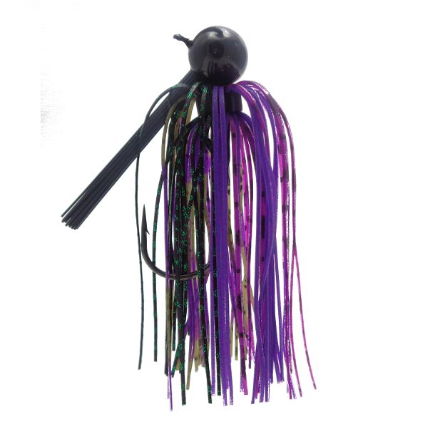 Football Jig Baitsfishing 4/0 - 14g Junebug Flash - Tienda Bass