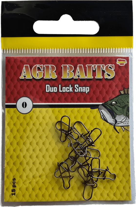 Grapas AGR Duo Lock Snap Black Nickel - Tienda Bass