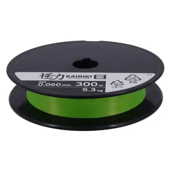 Hilo Trenzado Shimano Kairiki 8 Verde 300 m - Tienda Bass