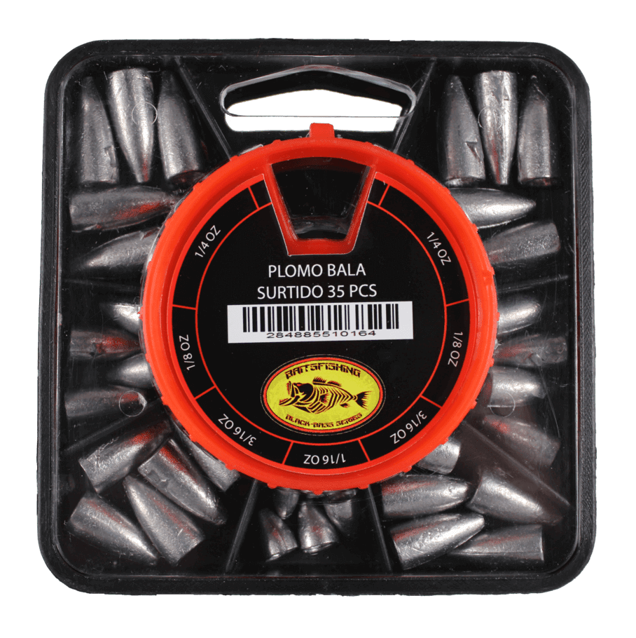 Pack Plomo Bala Baitsfishing - Tienda Bass