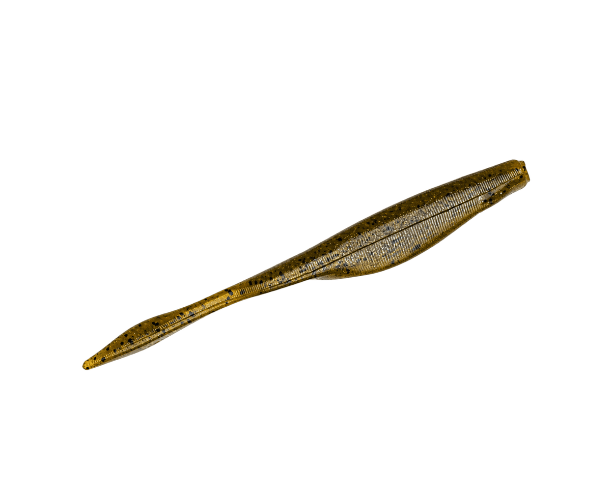 Vinilo Strike King Caffeine Shad 127 mm Green Pumpkin - Tienda Bass