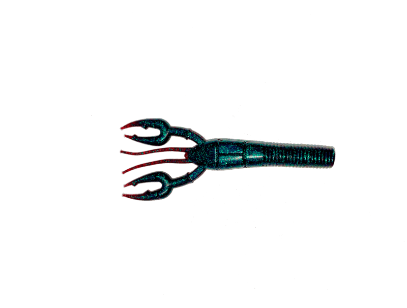 Vinilo Yamamoto Fat Baby Craw Floater 3´75" 95 mm Plum Emerald - Tienda Bass