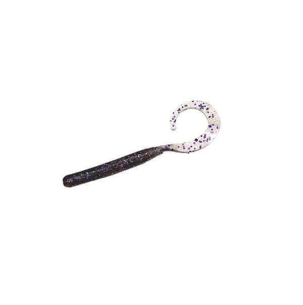 Vinilo Zoom Curly Tail 100 mm Smokin Purple - Tienda Bass