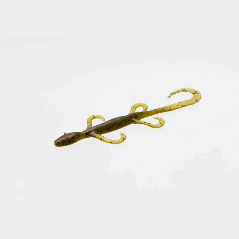 Vinilo Zoom Mini Lizard 100 mm Green Pumpkin - Tienda Bass