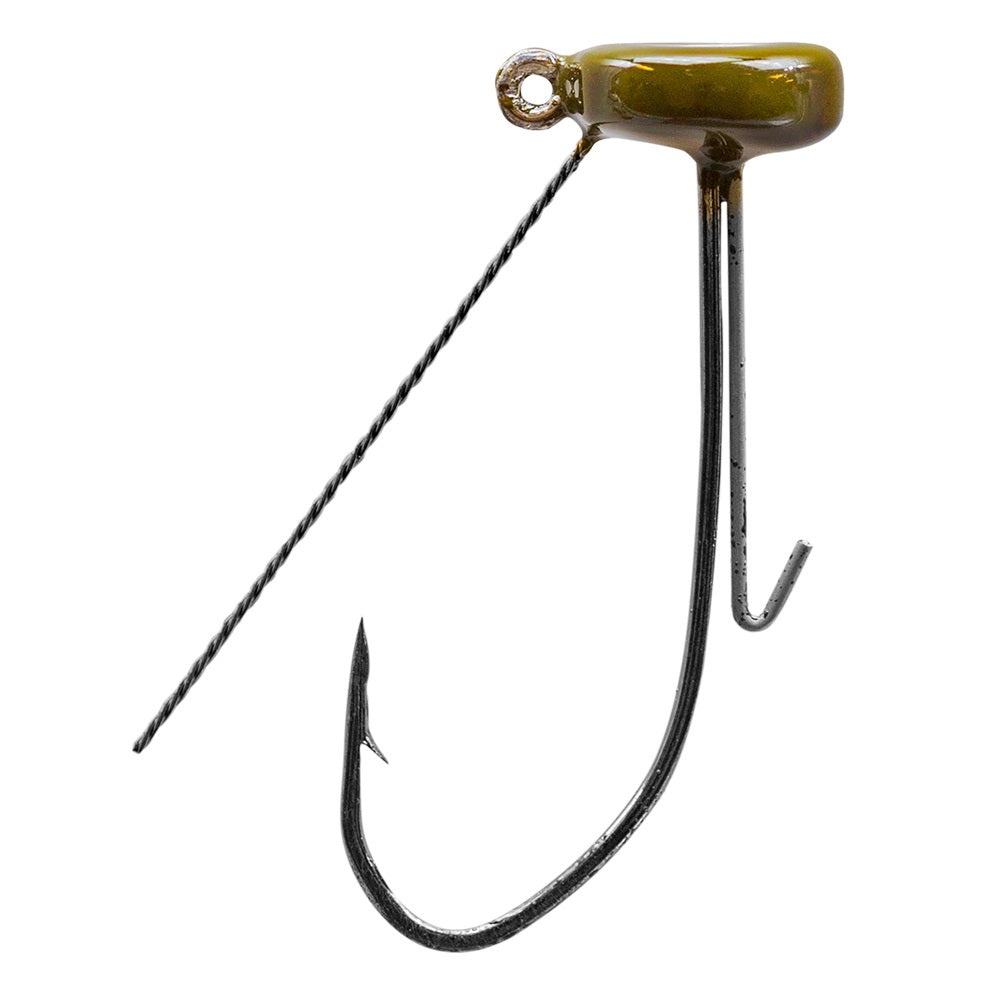 Ned Rig-Haken Jig Strike King 1,8 g Grüner Kürbis