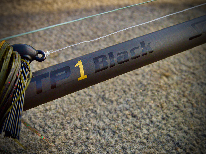 Rute Lew's TP1 Schwarz Speed Stick Spinnerbait 2,08 m