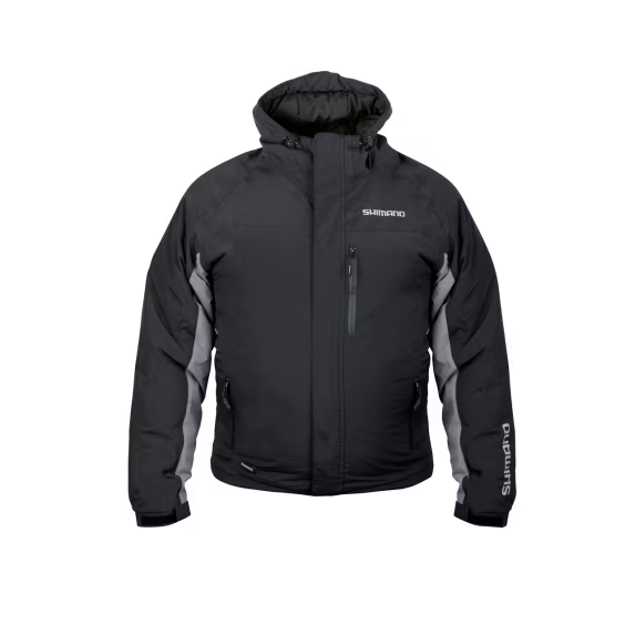 Wasserdichte Jacke Shimano Gepolstert Schwarz