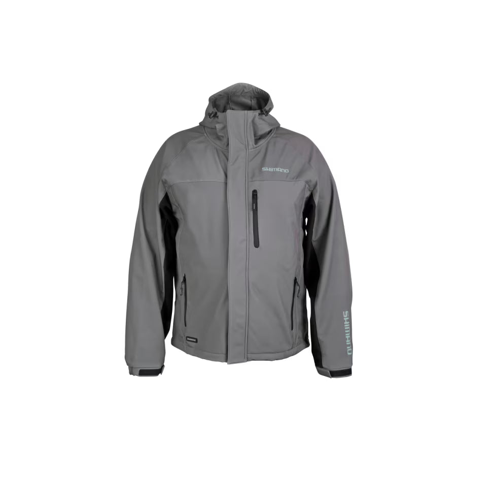 Wasserdichte Jacke Shimano Softshell Grau