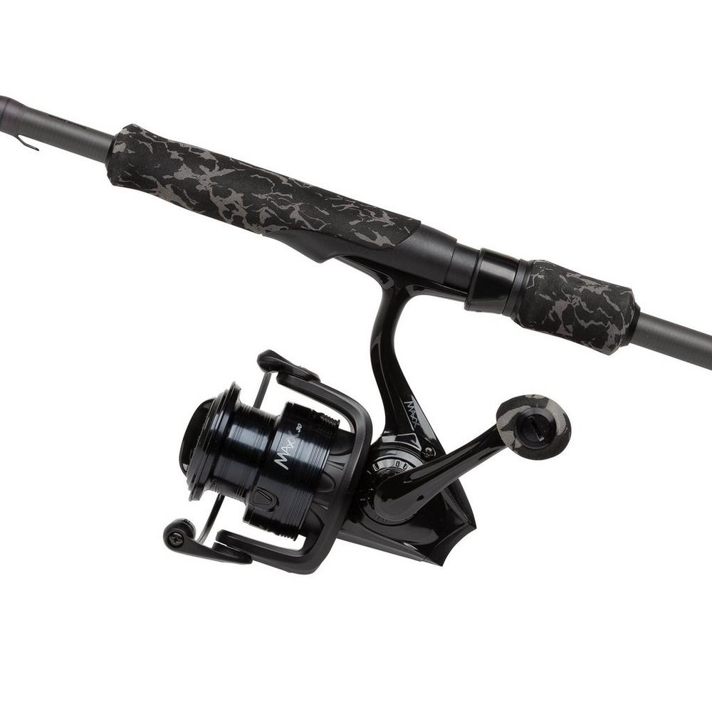 Combo Abu Garcia Max X Black OPS Spinning BO 802M/MaxBO30FD