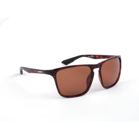 Brillen polarisierende Sonnenbrille Shimano Ultegra Schildpatt und Kupfer