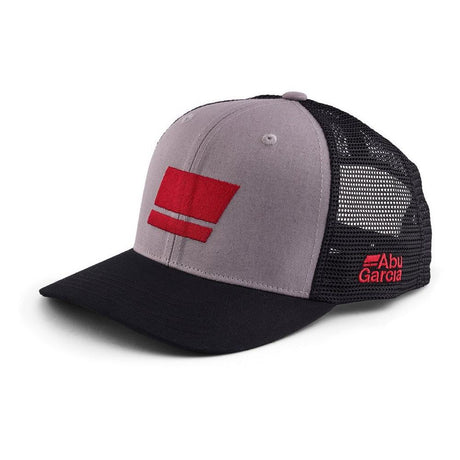 Gorra Abu Garcia Flagge Trucker Grau Schwarz