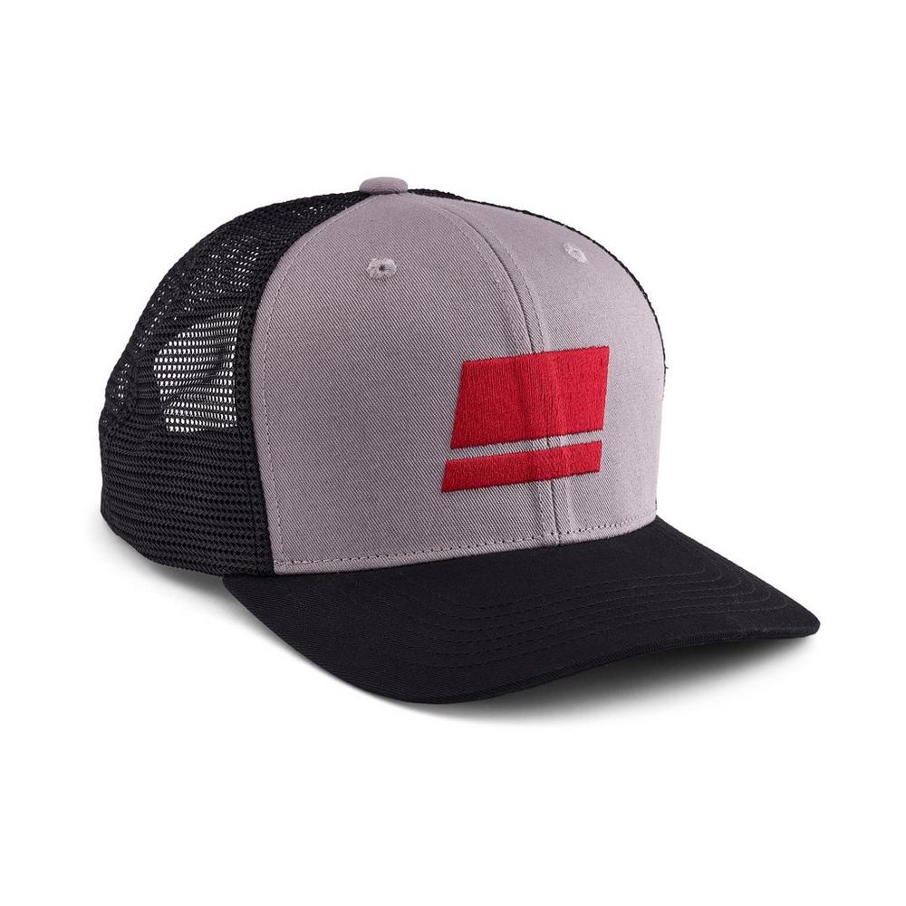 Gorra Abu Garcia Flagge Trucker Grau Schwarz