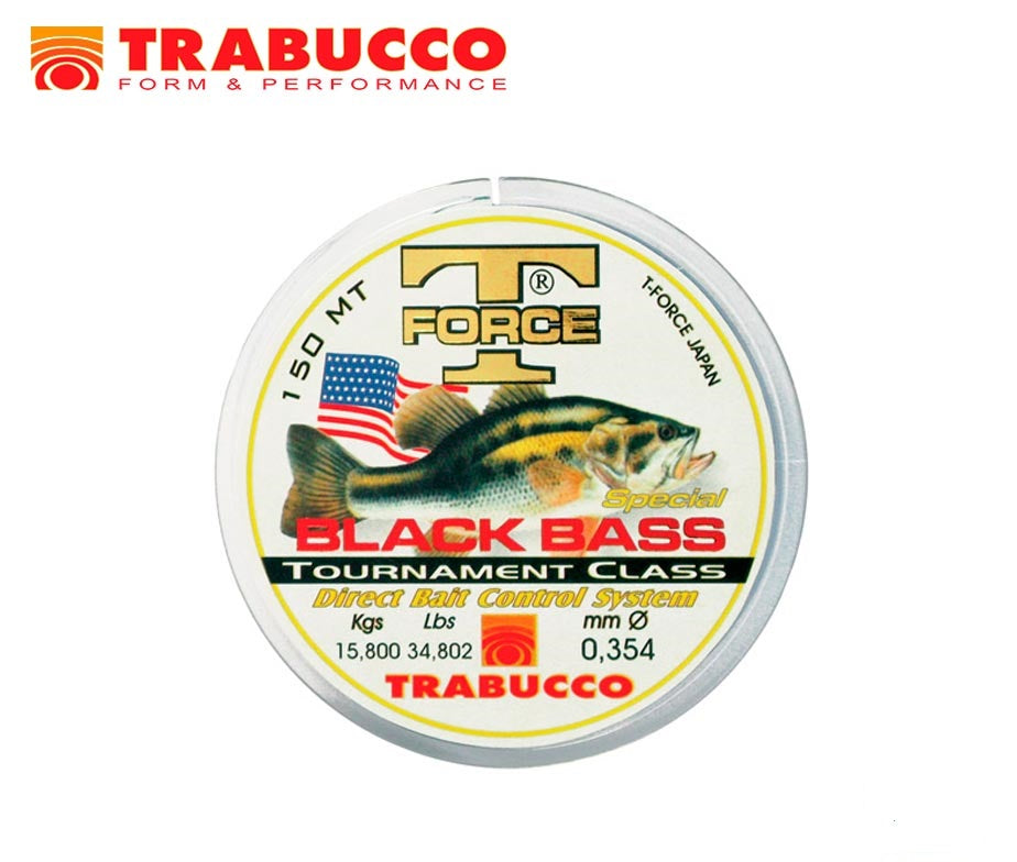 Trabucco T-Force Black Bass Schnur 150 m