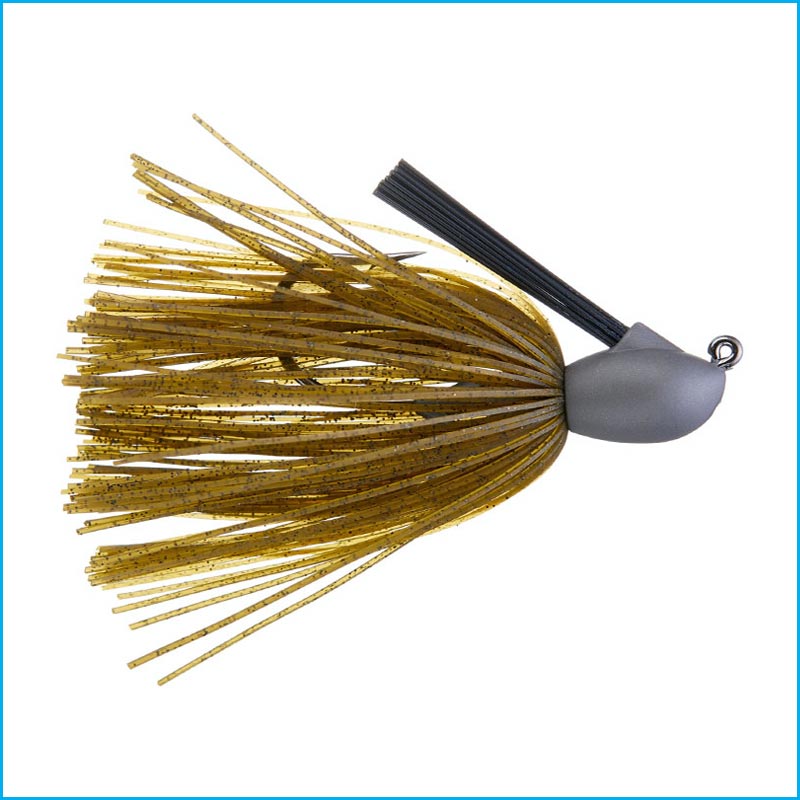 Gummi Jig Keitech Modell 1 - 11g Dunkelgrüner Kürbis