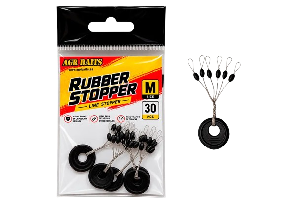 Gummi Stopper AGR M Schwarz