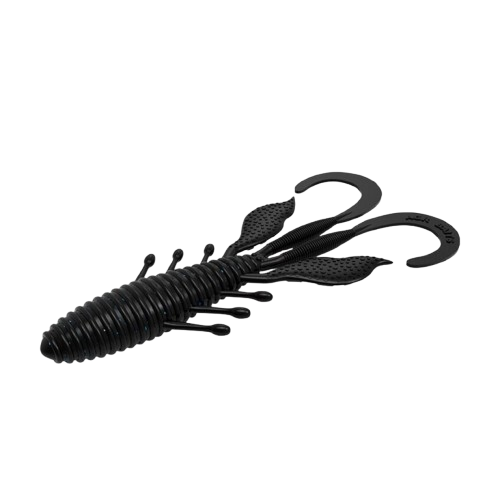 Gummifisch AGR Kratos 111 mm Schwarz Blau