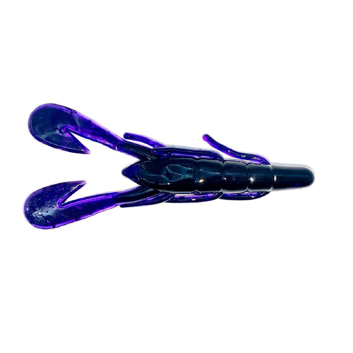 Vinyl Zoom Ultra Vibe Speed Craw 90 mm Schwarzes Licht