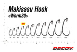 Anzuelos Decoy Worm 30 Makisasu - Tienda Bass