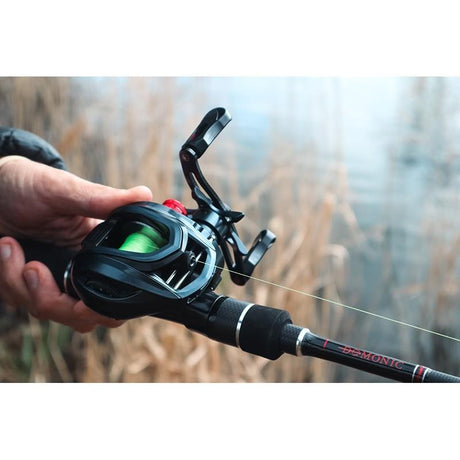 Carrete Zebco Demonic Baitcast 150 LHW 6BB - Tienda Bass
