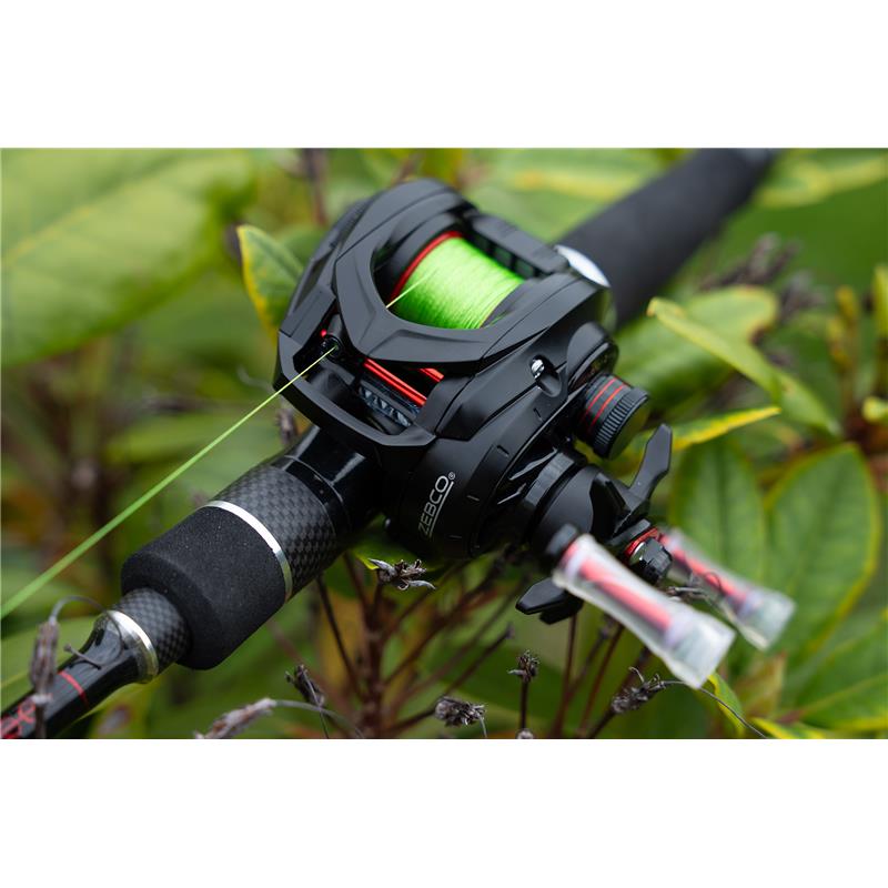 Carrete Zebco Demonic Finesse Baitcaster 100 LHW - Tienda Bass