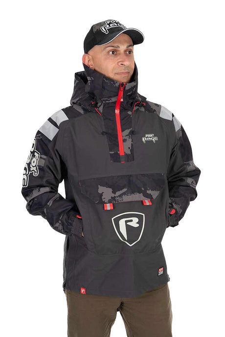 Chaqueta Impermeable Fox Rage Triple Layer Smock Camo - Tienda Bass