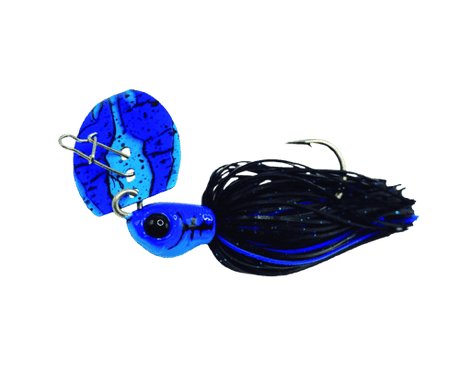 Chatterbait AGR Goliat 10,6g Black Blue Craw - Tienda Bass
