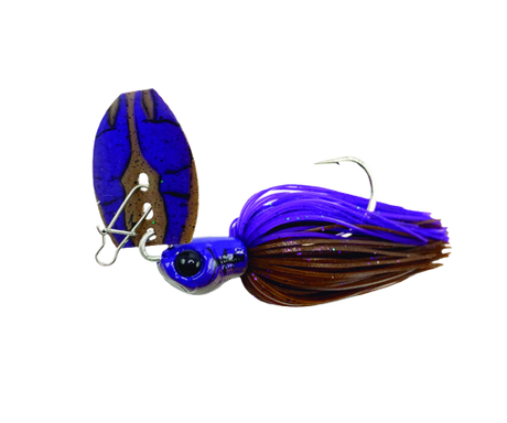 Chatterbait AGR Goliat 14g Brown Purple Craw - Tienda Bass